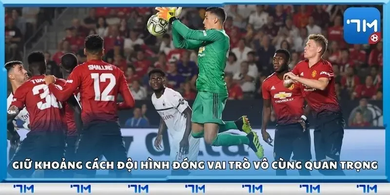 Giữ khoảng cách đội hình đóng vai trò vô cùng quan trọng